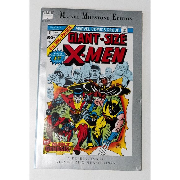 Marvel Milestone Edition Giant-Size X-Men #1 Reprint Comic 68 Big Pages - Picture 1 of 13